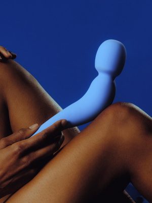 Dame Com Wand Massager – Periwinkle — Wands by Dame Products