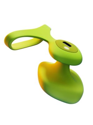 Dame Fin 2.0 Finger Vibrator – Green — Clitoral Toys by Dame Products