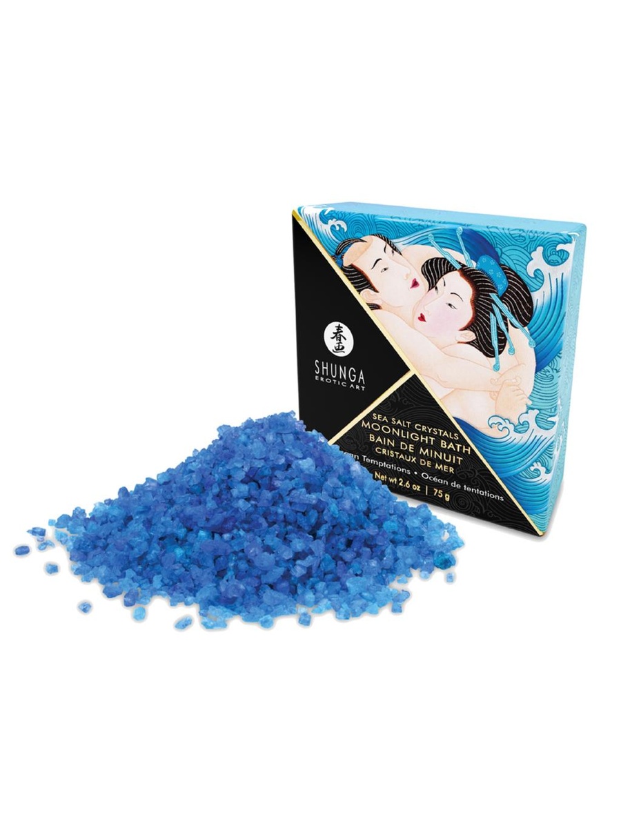 Shunga Bathsalts 6 x 75g – Ocean Of Temptations — Candles & Sensory