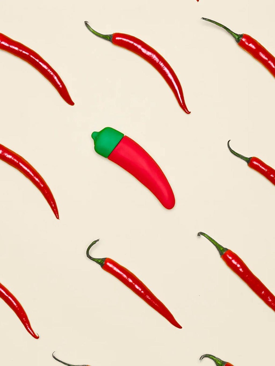 Emojibator Chili Pepper – Red — Vibrators